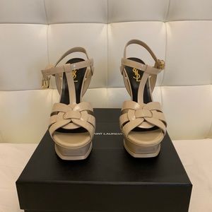 Saint Laurent platforms shoes